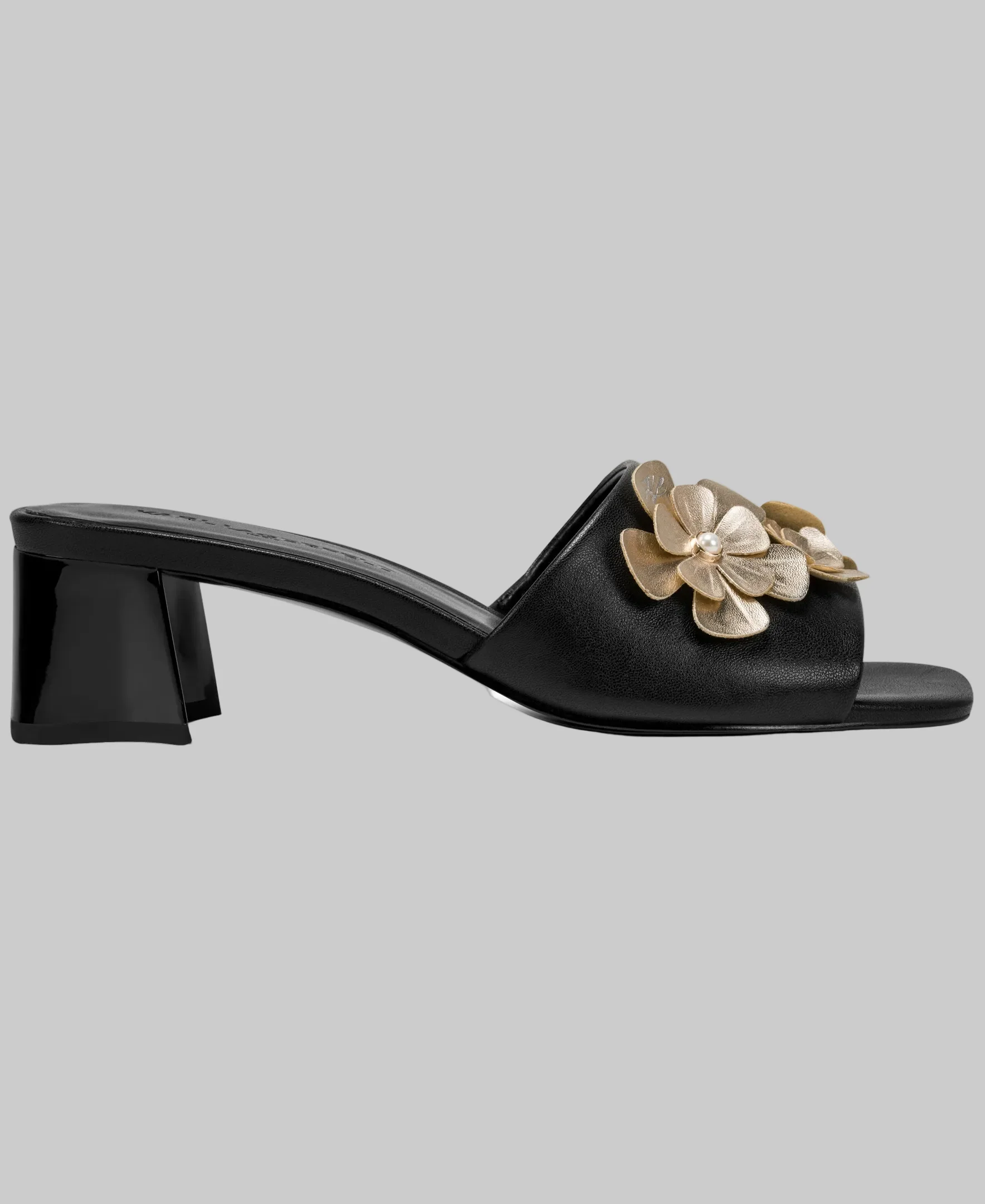 SANDREA FLORAL MULE SANDAL