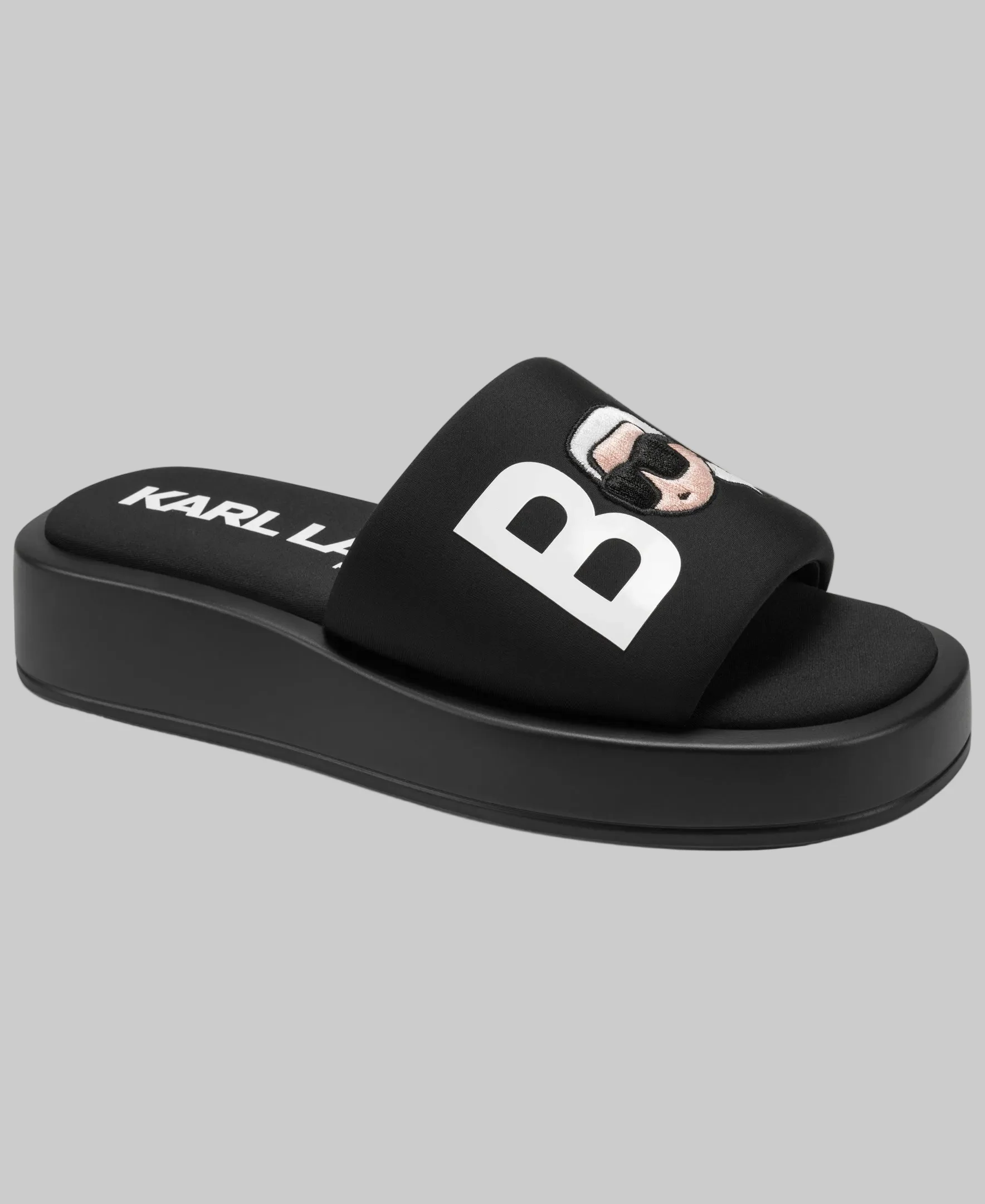 BONJOUR OPAL PLATFORM SLIDE SANDAL