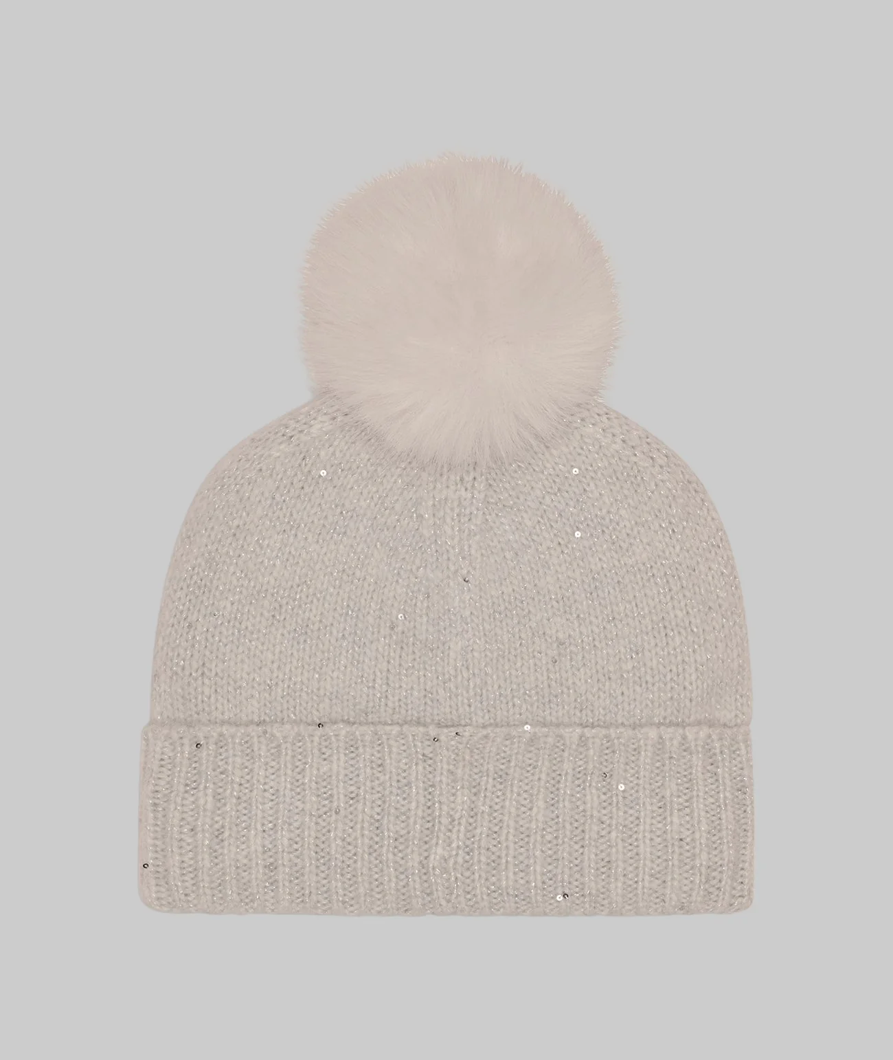 116-sequin-faux-fur-pom-hat-3.webp SEQUIN FAUX FUR POM HAT