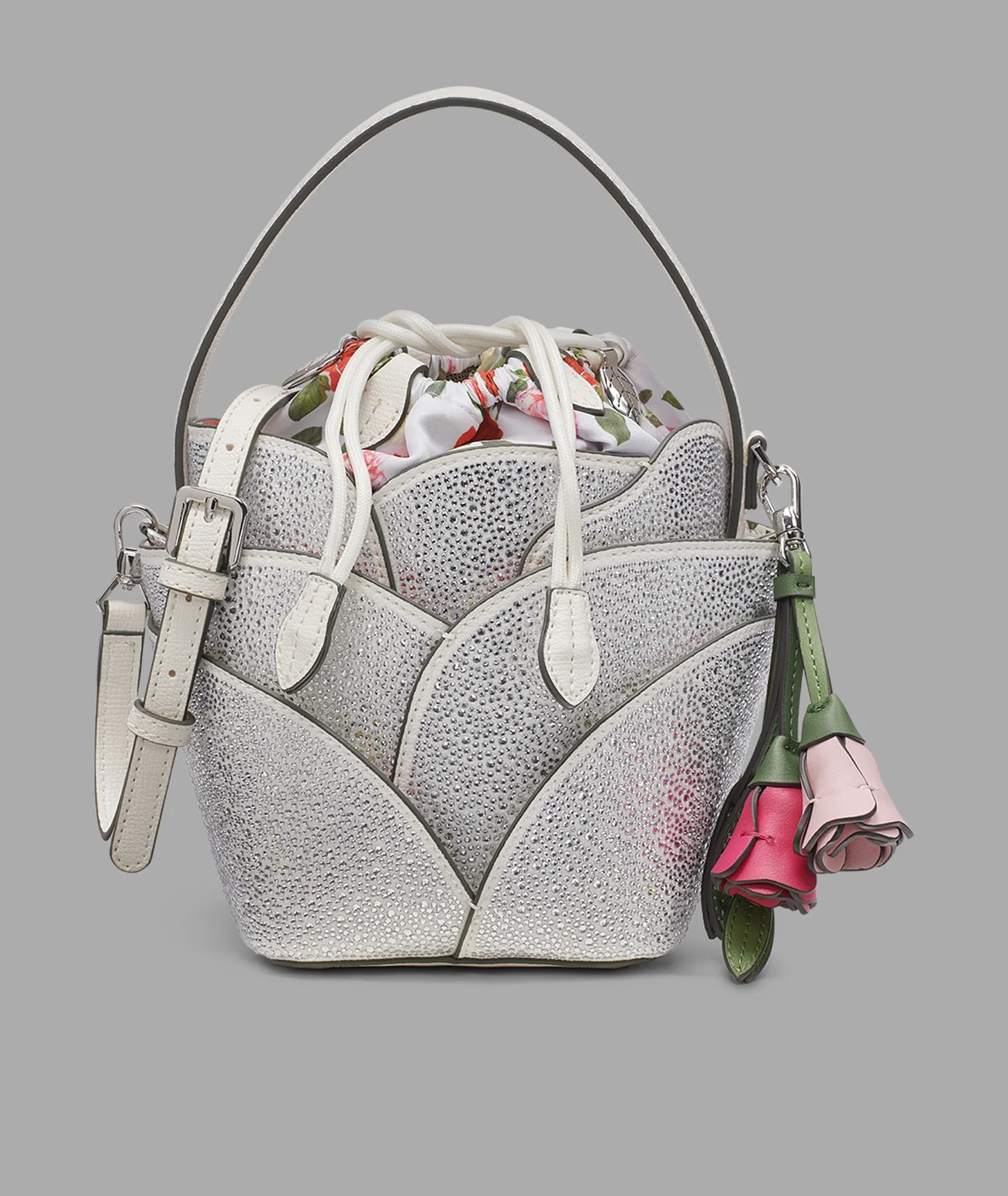 134-ikon-flower-bucket-bag-with-rhinestones-1.webp IKON FLOWER BUCKET BAG WITH RHINESTONES
