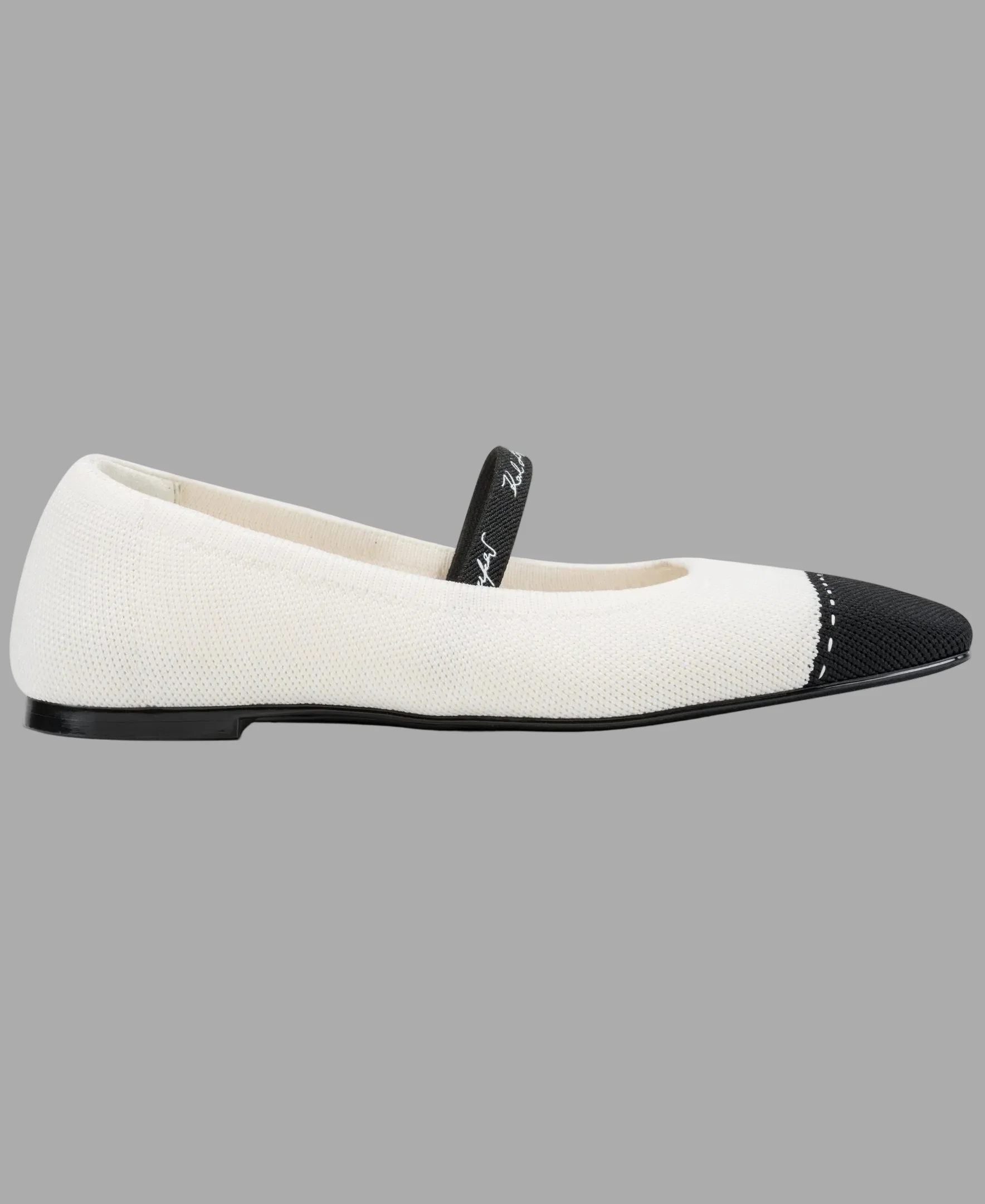 ZAILEY TWO TONE MARY JANE FLAT