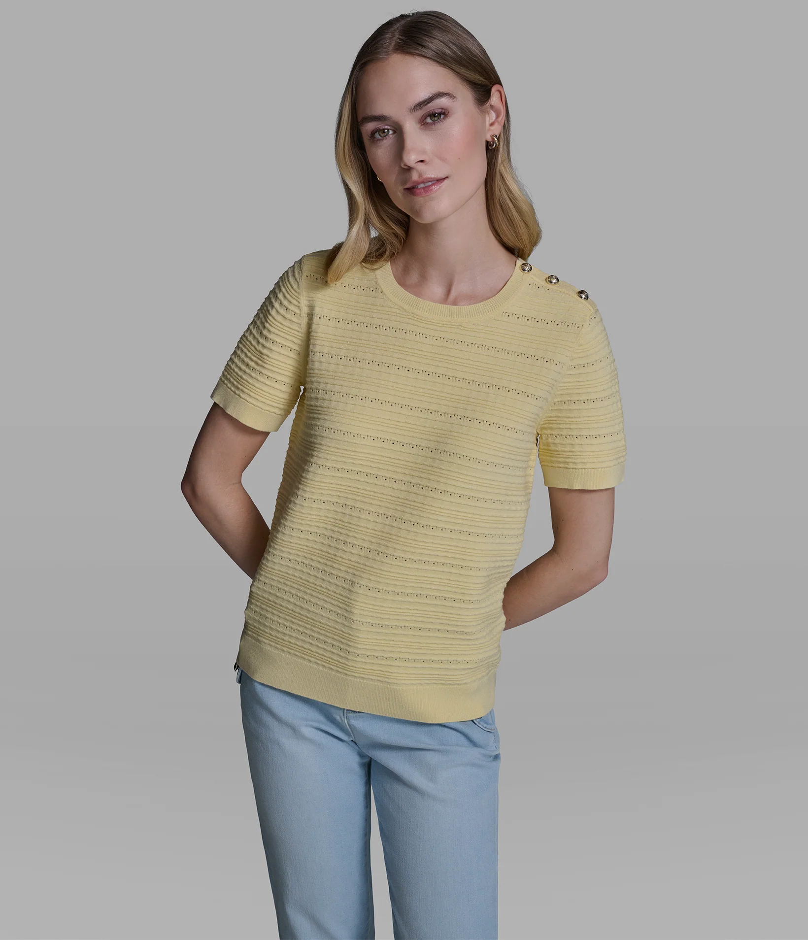 POINTELLE SWEATER