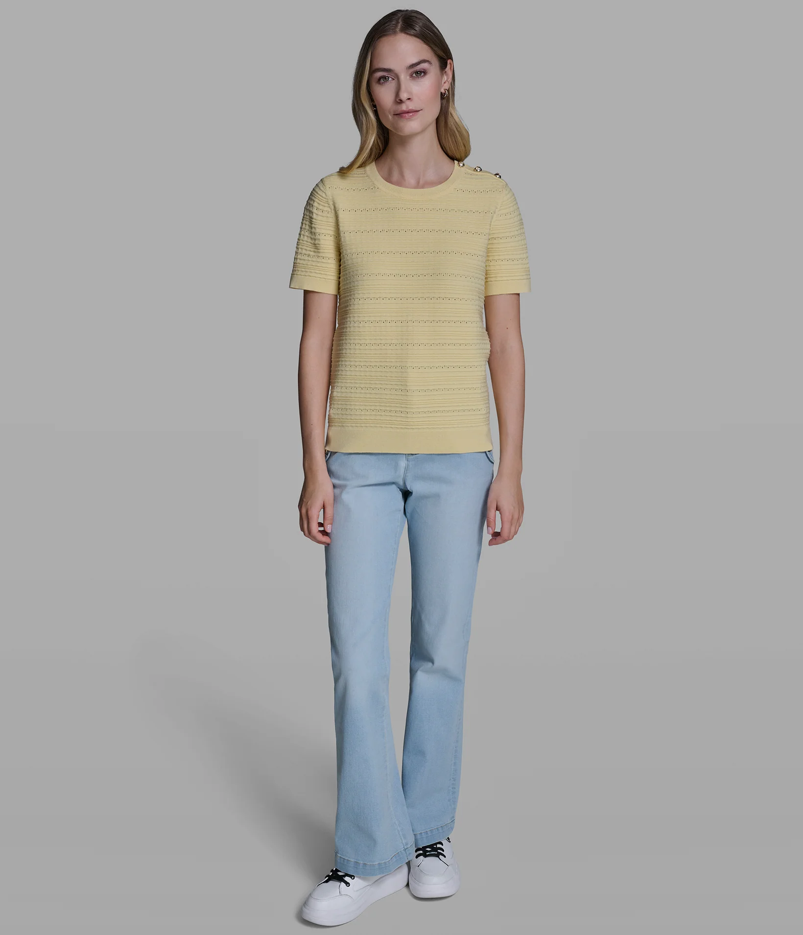 POINTELLE SWEATER