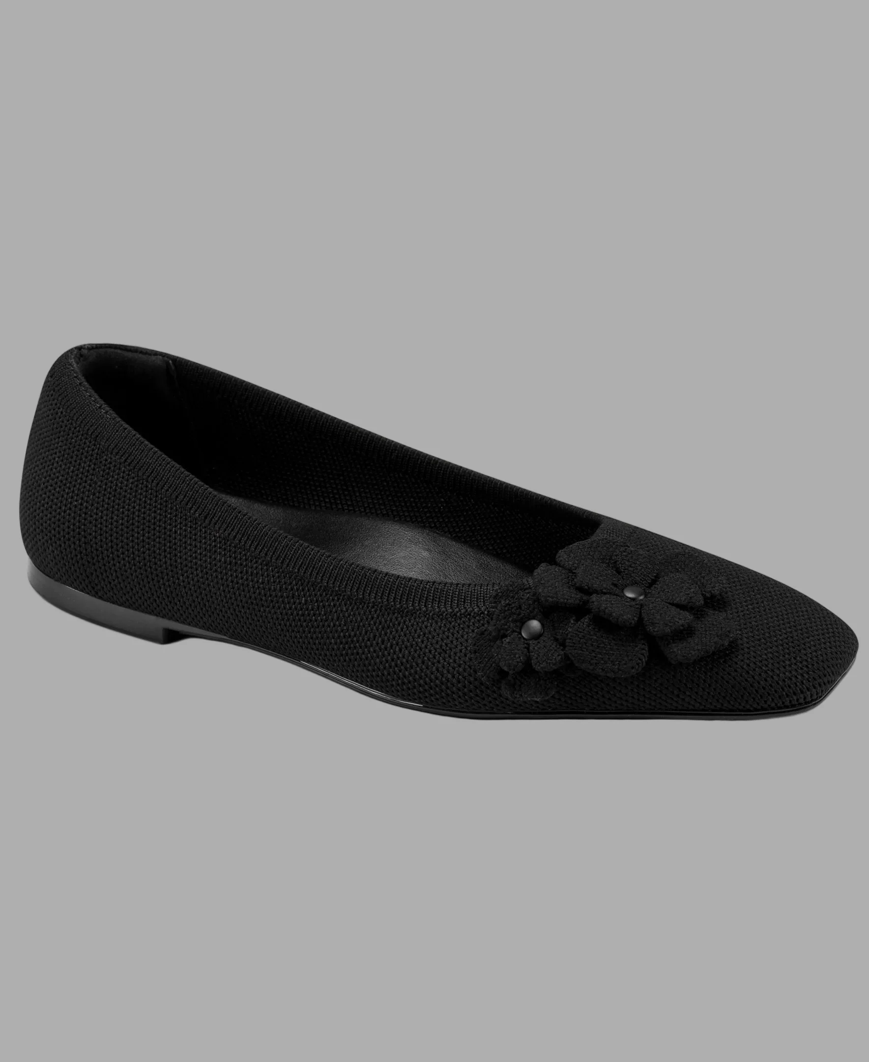 ZUNDRO MESH FLORAL BALLET FLAT