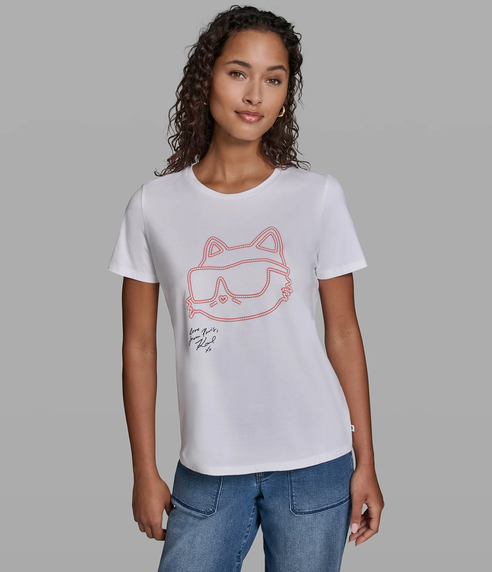 2367-choupette-link-graphic-tee-1.webp CHOUPETTE LINK GRAPHIC TEE