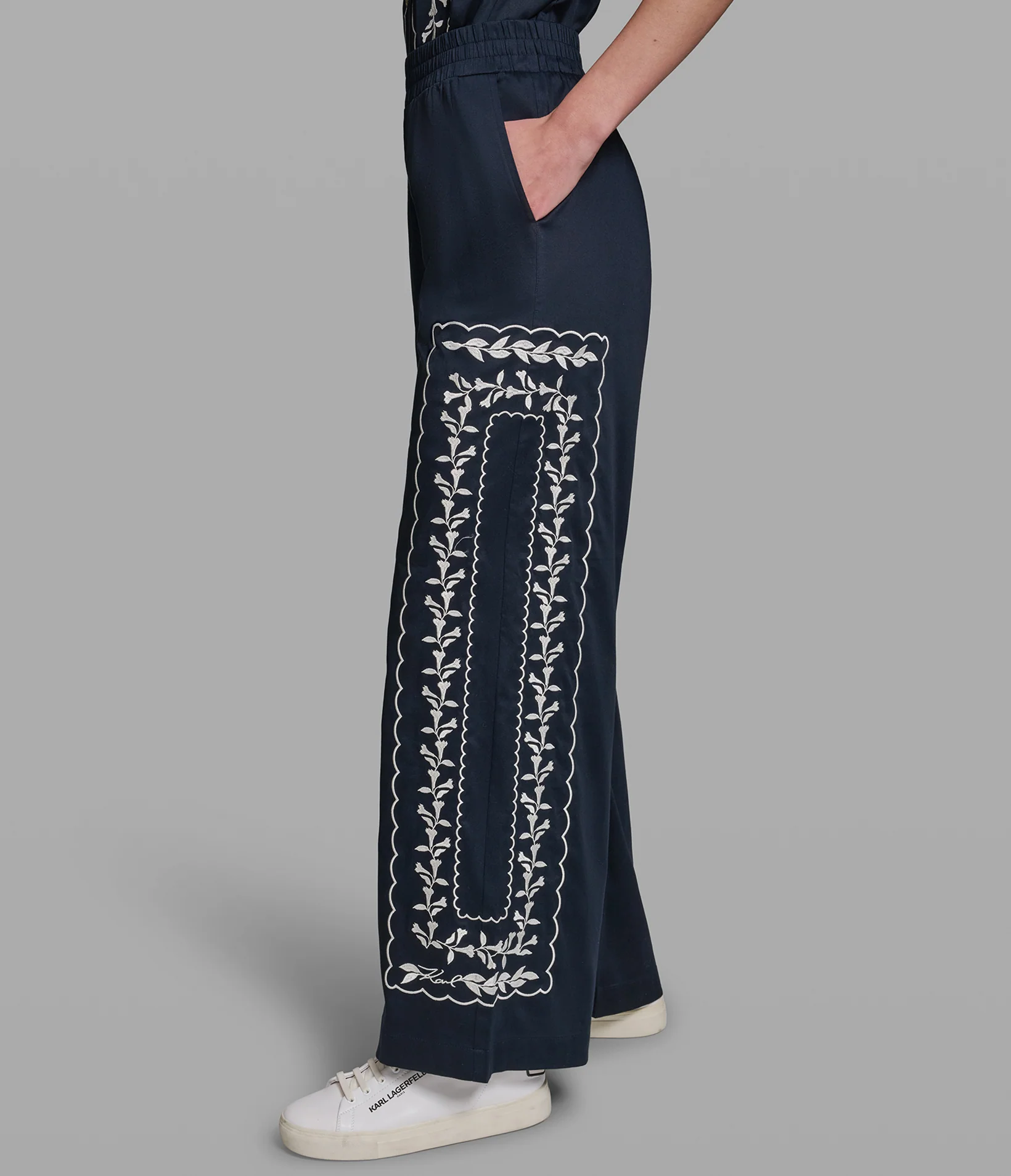 FLORALWIDE LEG PANT