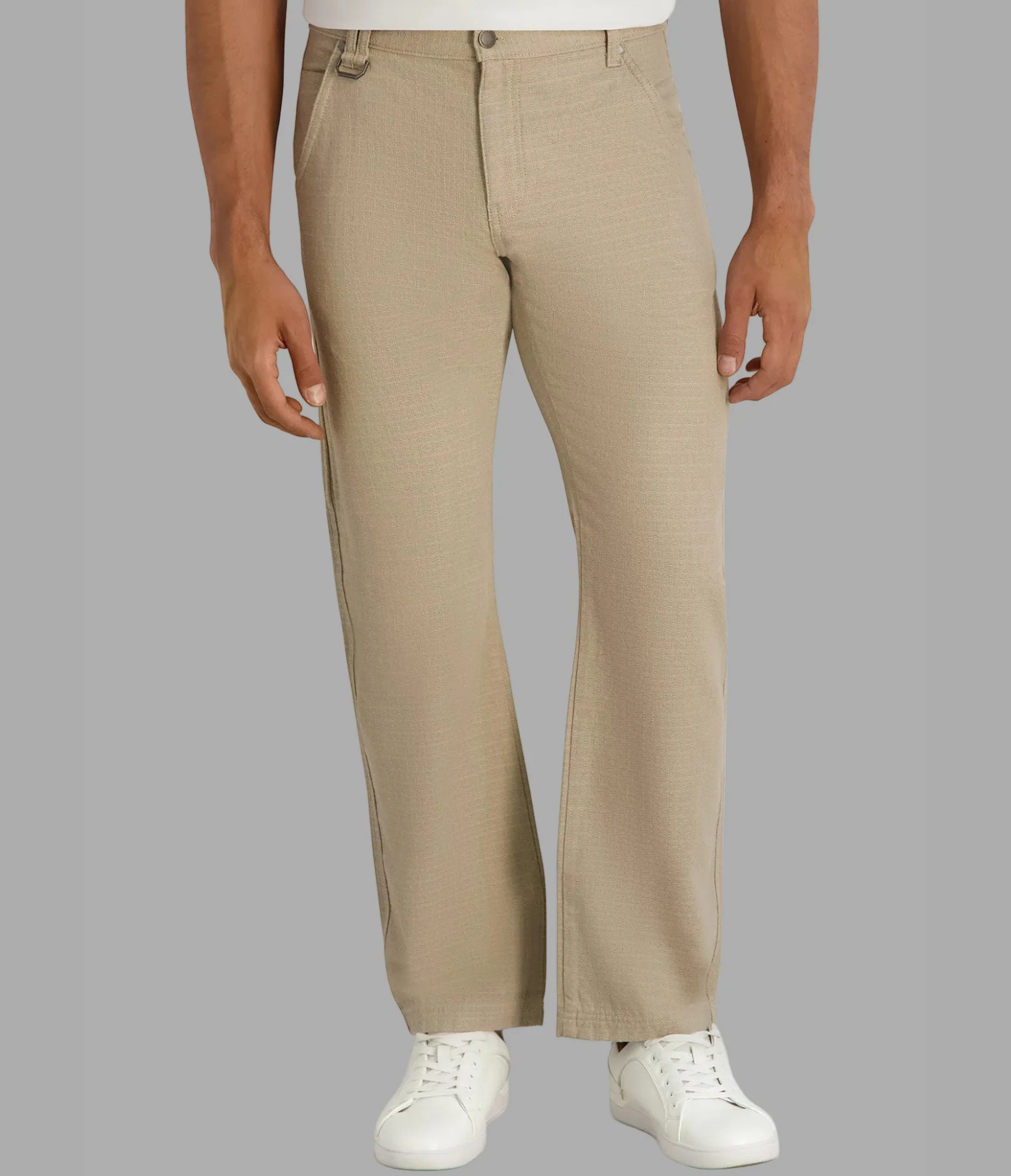 CARPENTER COTTON LINEN PANT