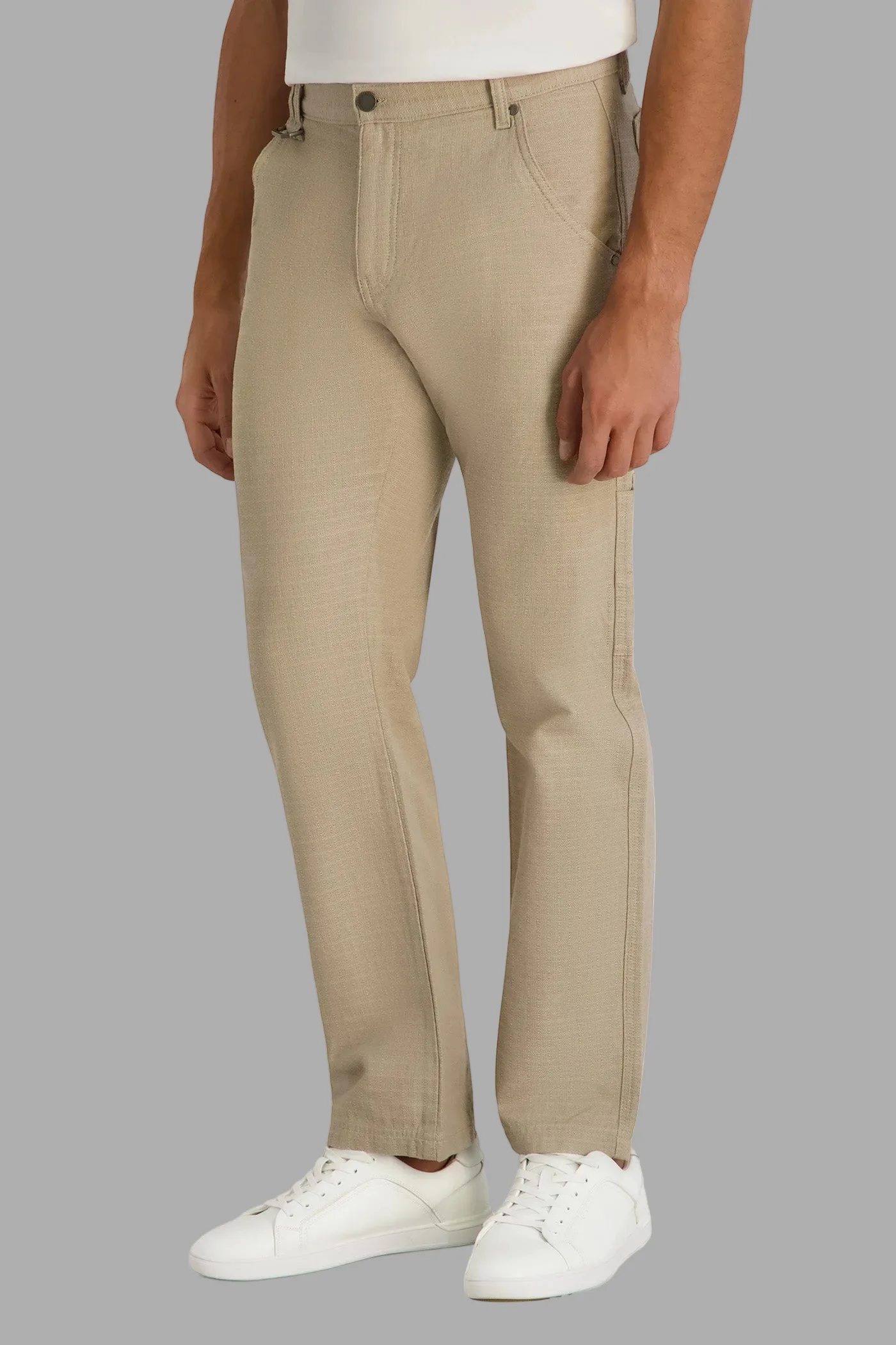 CARPENTER COTTON LINEN PANT