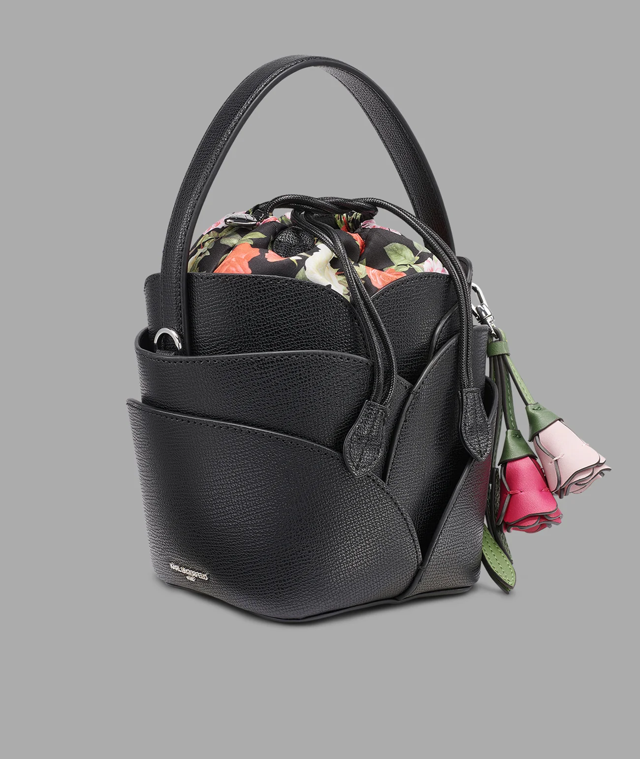 IKON FLOWER BUCKET BAG