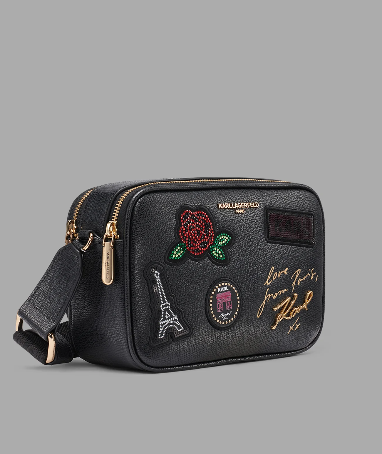 MAYBELLE CROSSBODY WITH PARIS PATCH