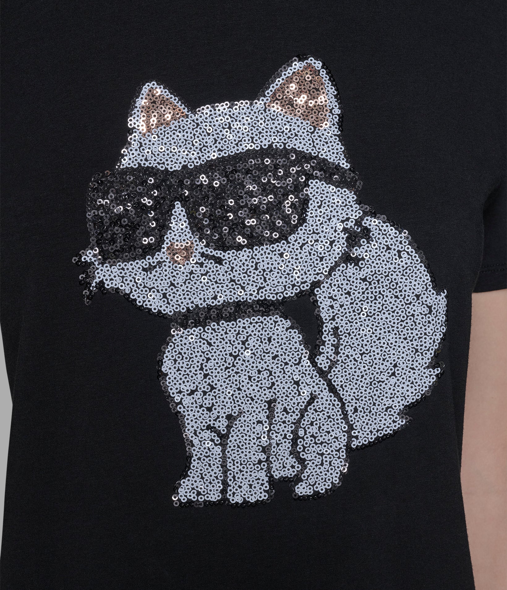 CHOUPETTE SEQUIN LOGO TEE