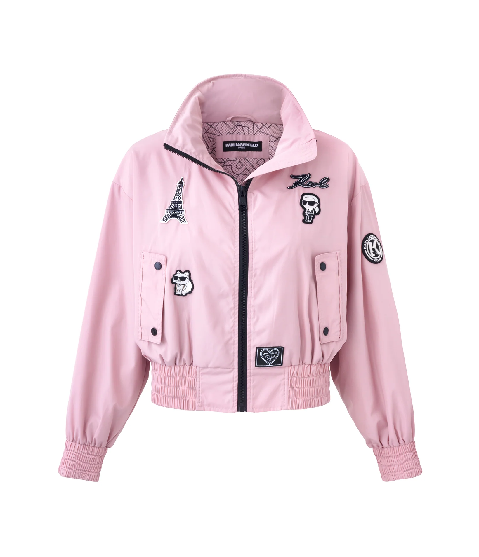 PATCH BOMBER JACKET