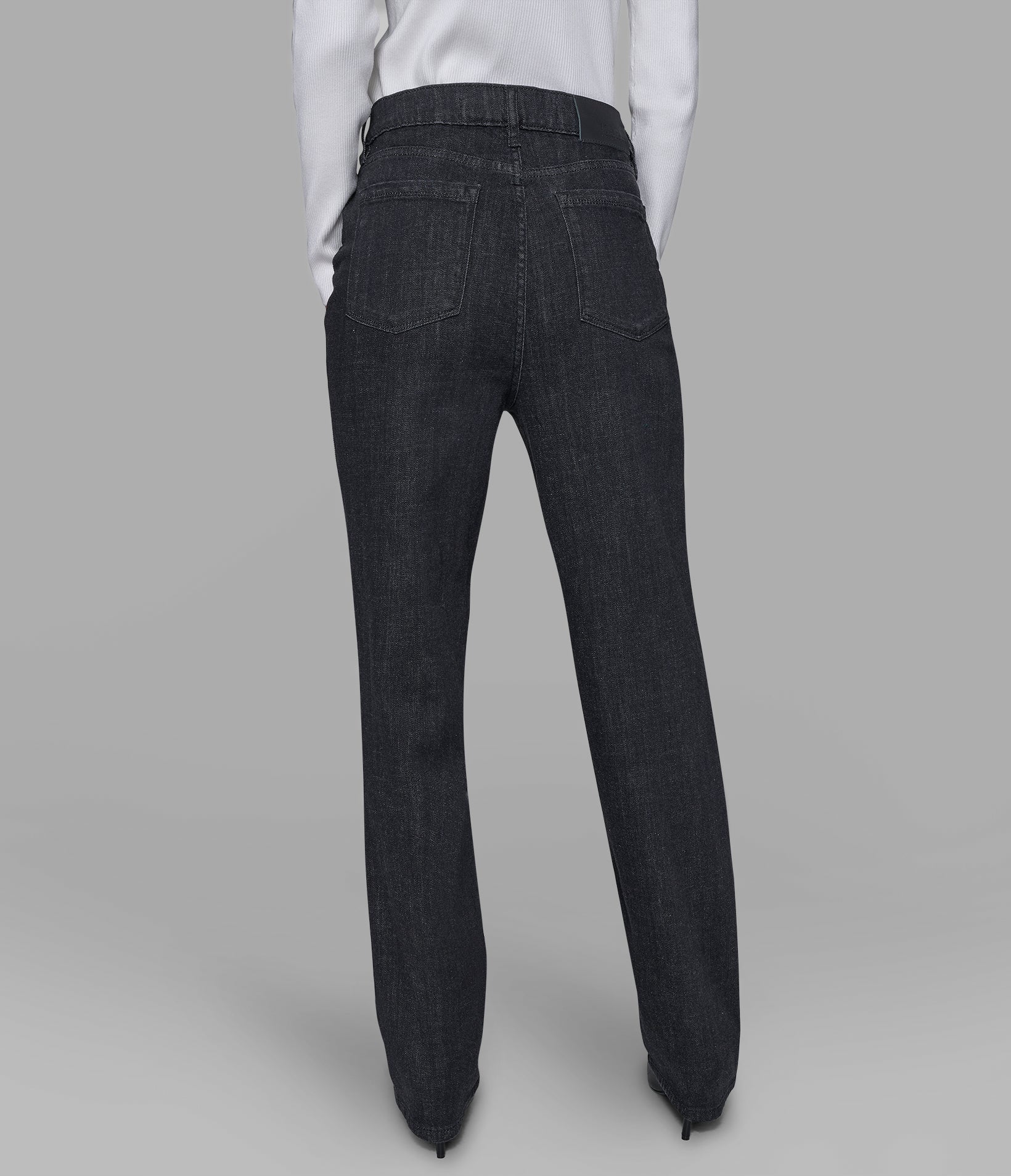 RHINESTONE TRIM JEAN