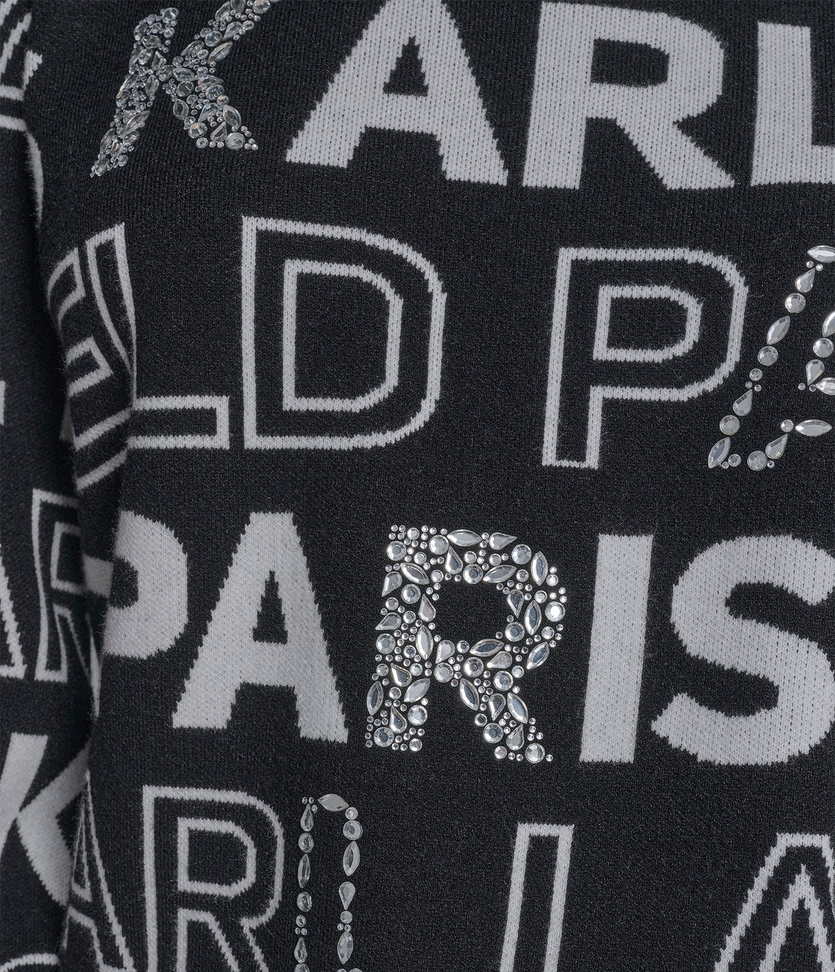 LOGO EMBELLISHED SWEATER