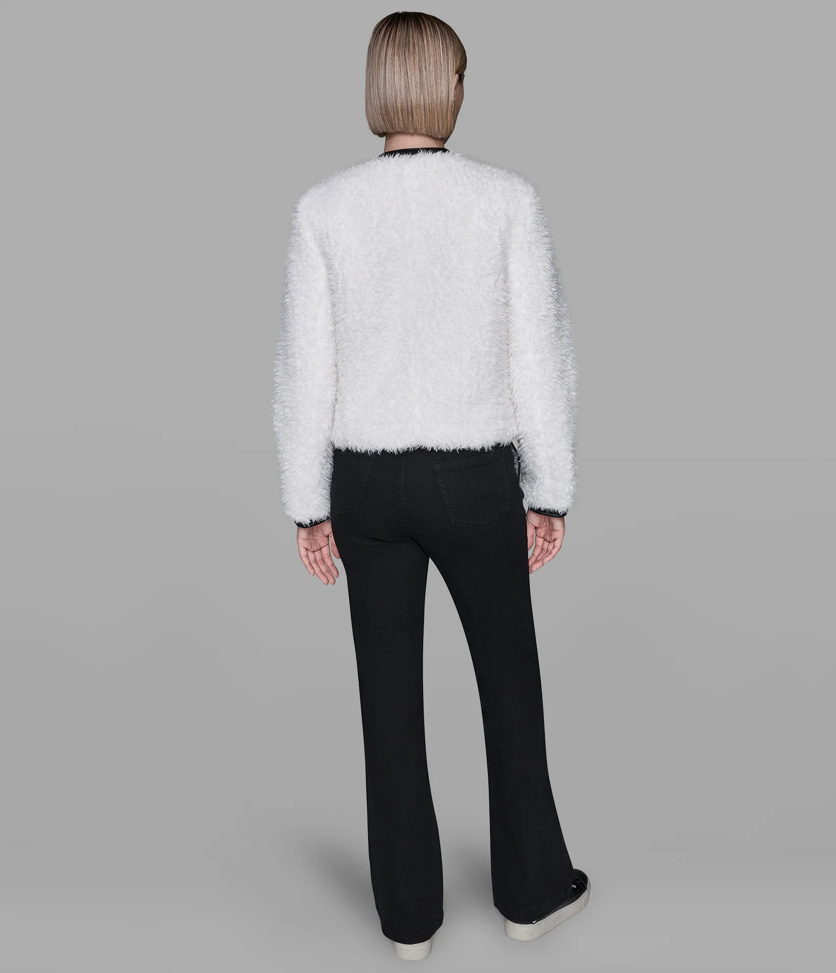 FAUX SHEARLING COAT