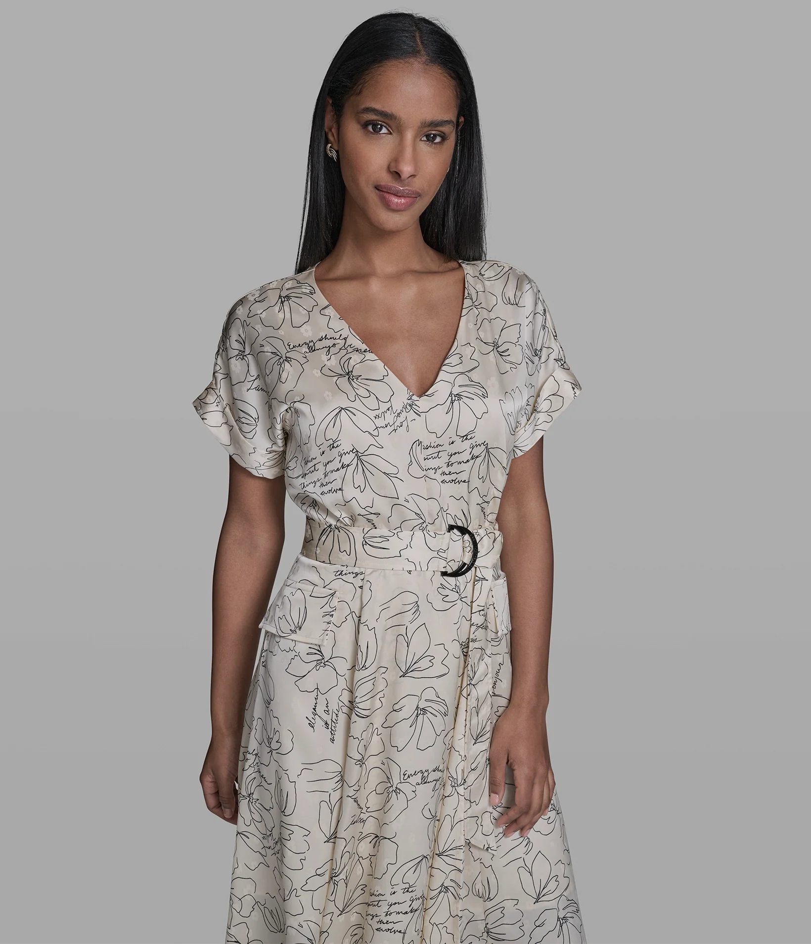 3779-satin-signature-floral-hi-low-utility-midi-dress-4.webp SATIN SIGNATURE FLORAL HI-LOW UTILITY MIDI DRESS