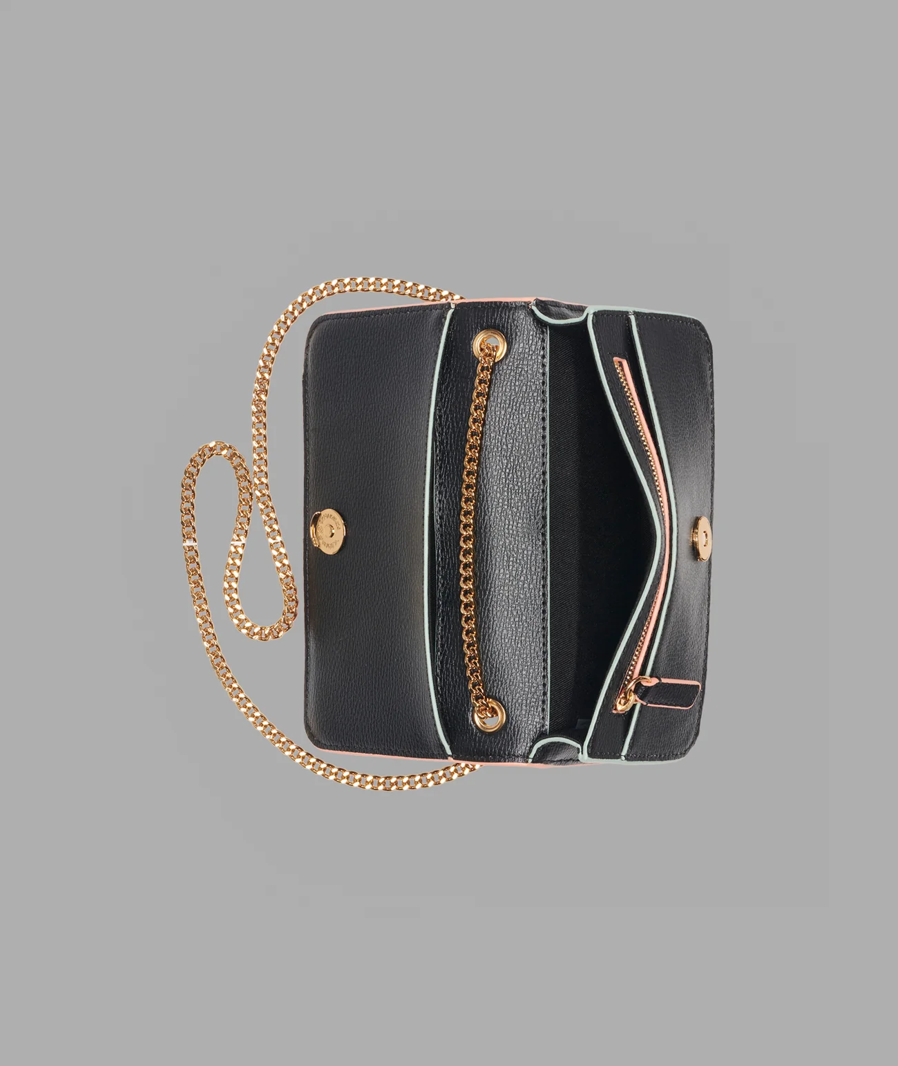 KOSETTE SHOULDER BAG WITH OVERSIZED FASHION PINS