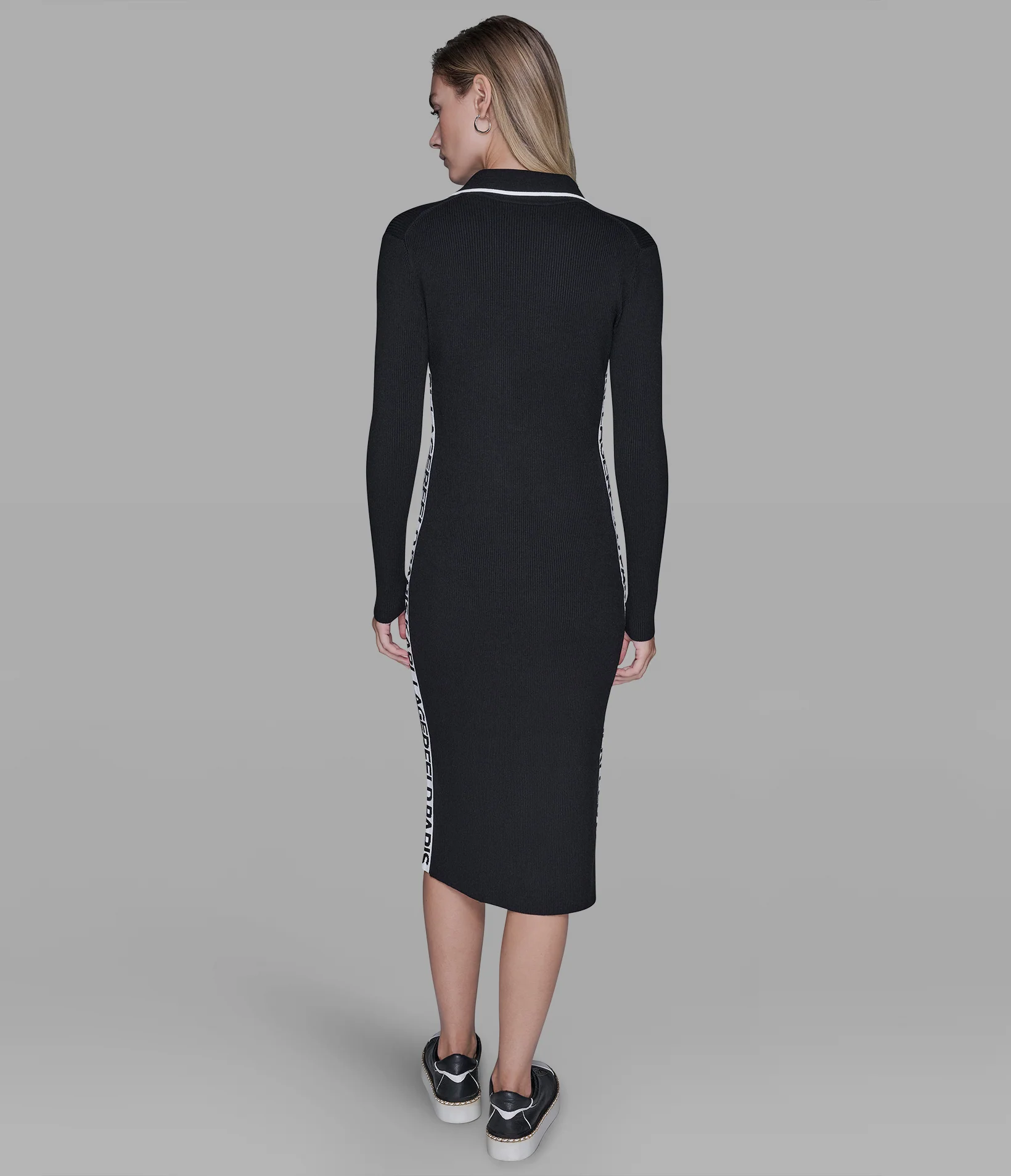 3846-logo-tape-sweater-dress-2.webp LOGO TAPE SWEATER DRESS