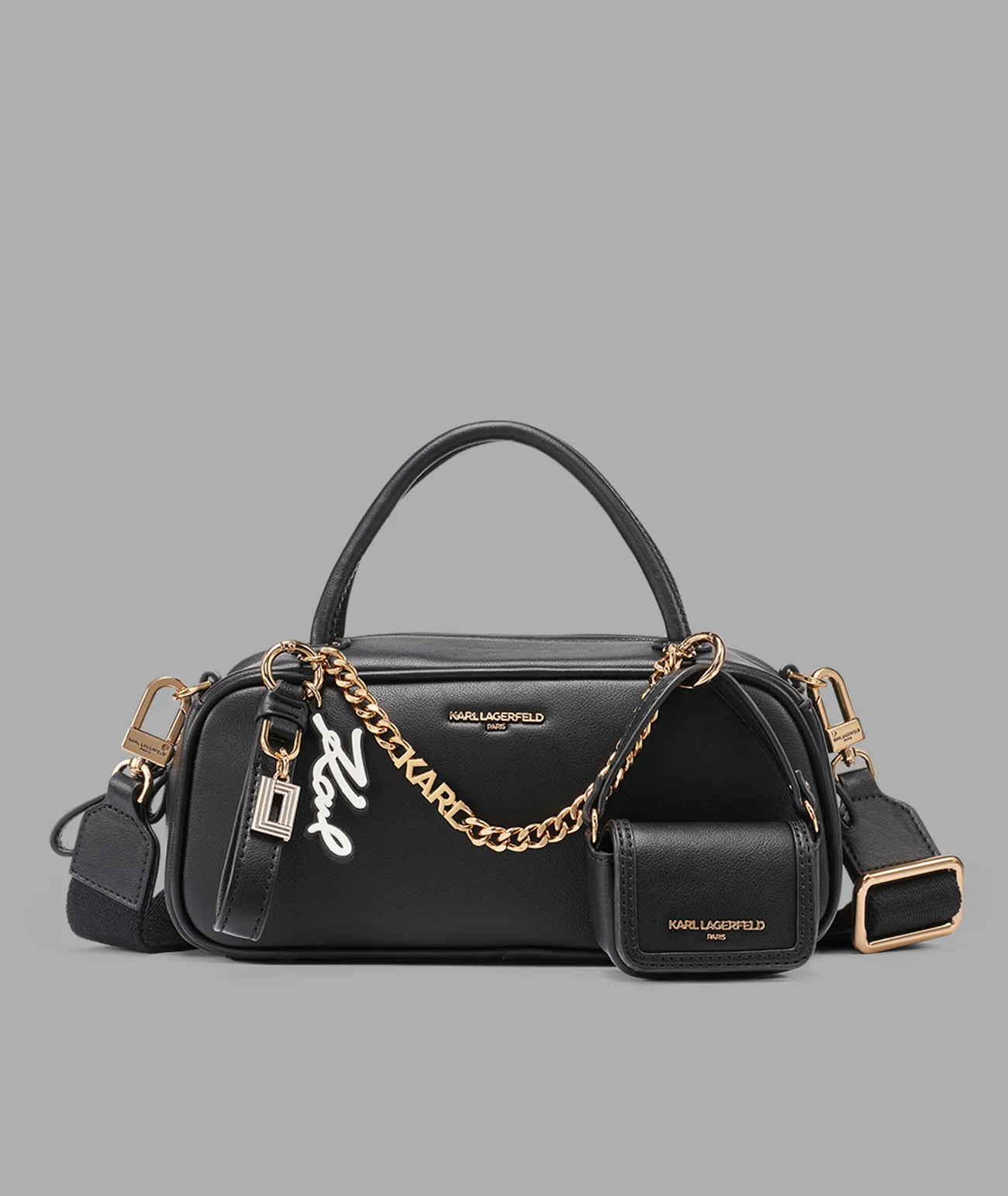 ZAYLIA MINI SATCHEL WITH CHAIN & MINI BAG