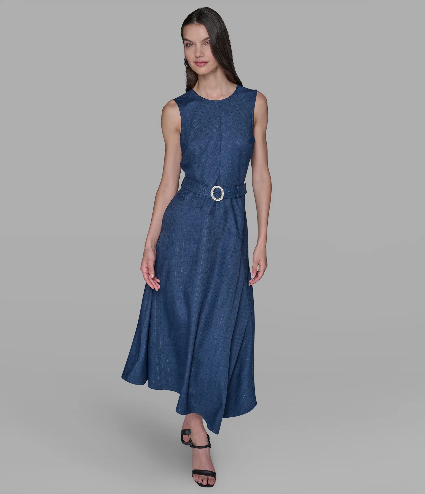 3986-belted-pinstripe-denim-midi-dress-1.webp BELTED PINSTRIPE DENIM MIDI DRESS