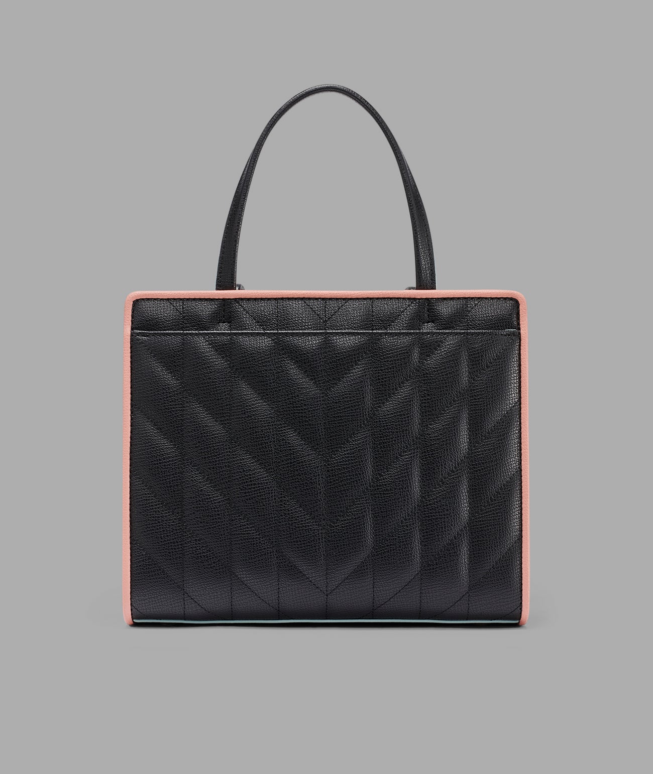 MAYBELLE SATCHEL WITH PINS AND CONTRAST TRIM