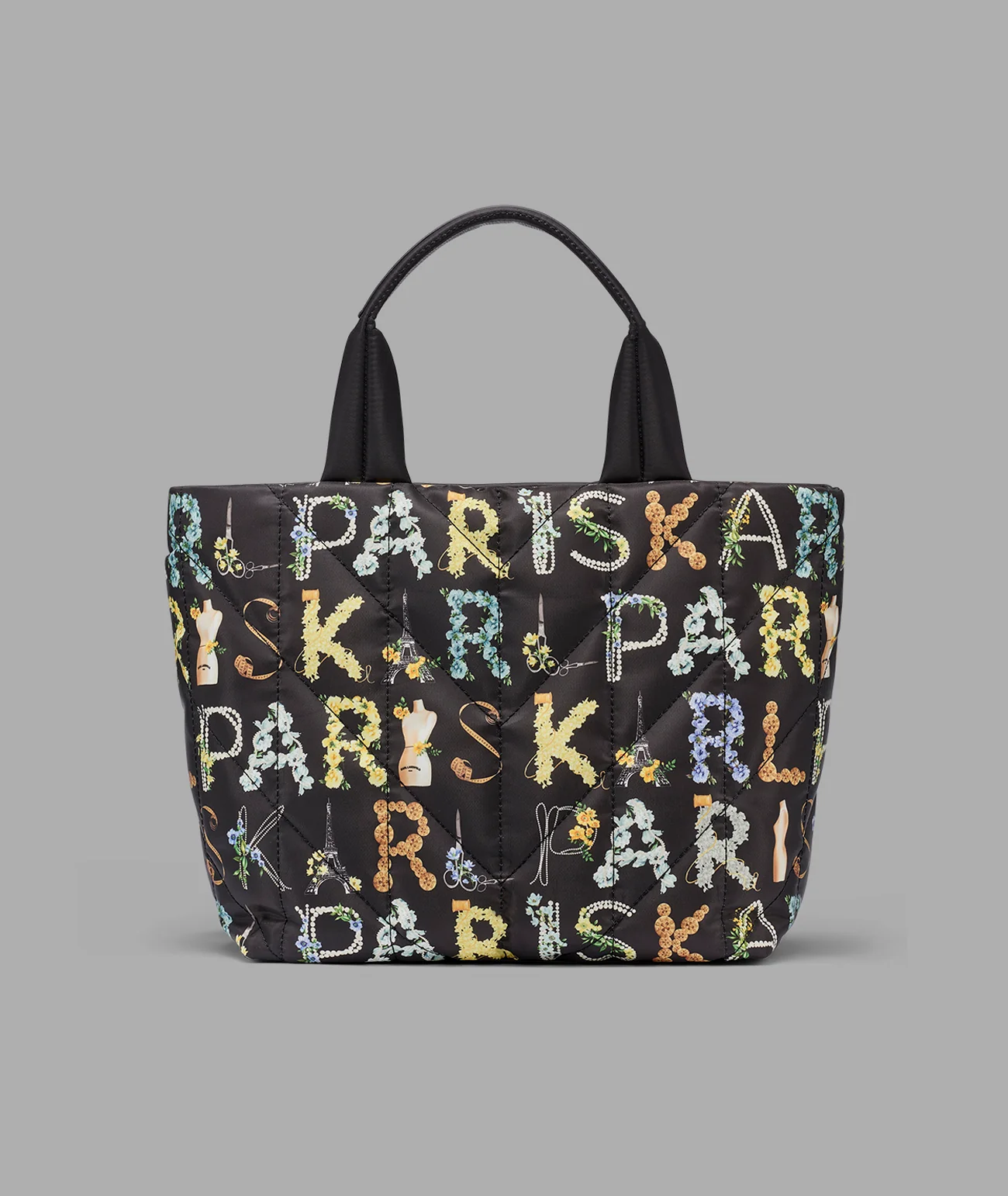 VOYAGE NYLON TOTE WITH BOW