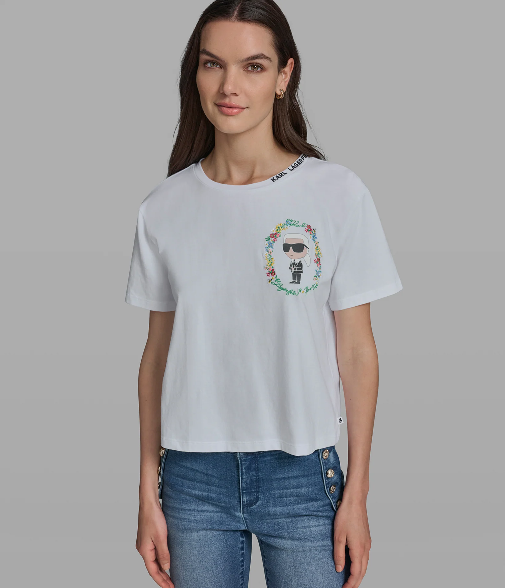 4505-cropped-cotton-jersey-karl-floral-tee-1.webp CROPPED COTTON JERSEY KARL FLORAL TEE