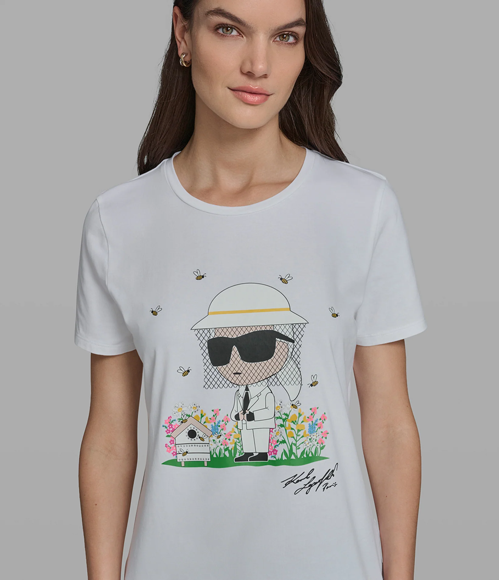COTTON JERSEY BEEKEEPER KARL TEE