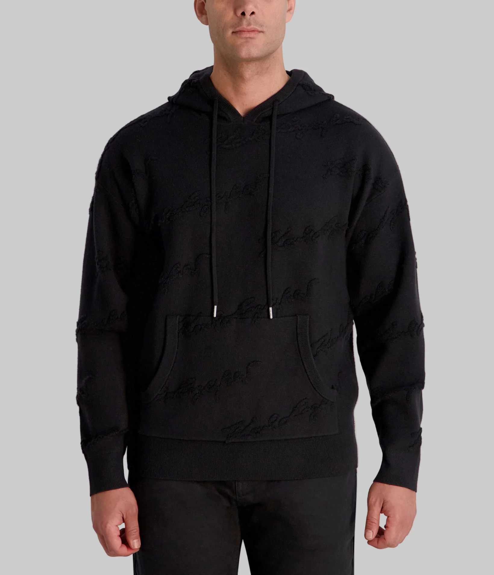 4817-sweater-hoodie-with-tonal-chenille-signature-1.webp SWEATER HOODIE WITH TONAL CHENILLE SIGNATURE