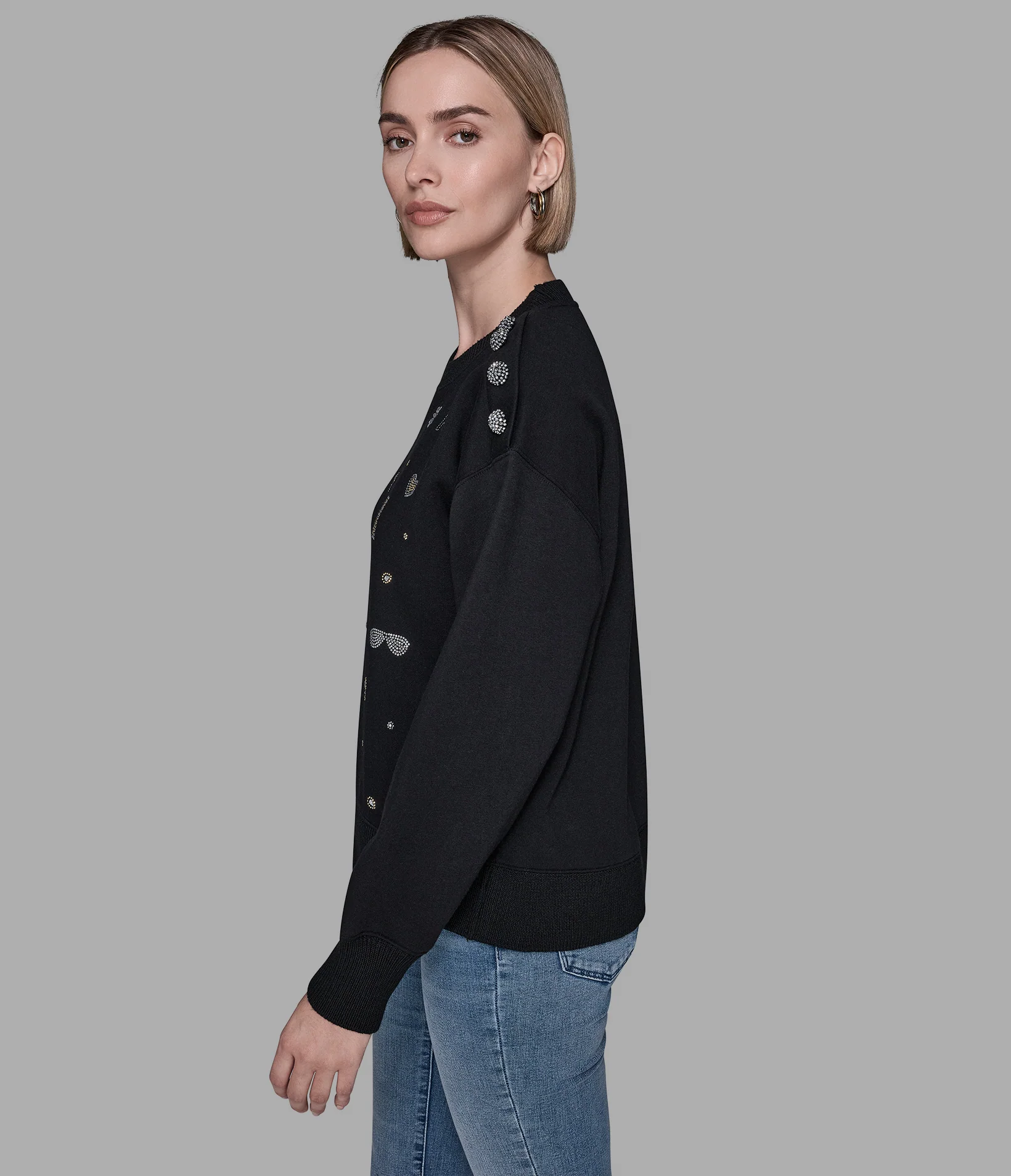 5195-fleece-whimsy-sweatshirt-black-3.webp FLEECE WHIMSY SWEATSHIRT - BLACK