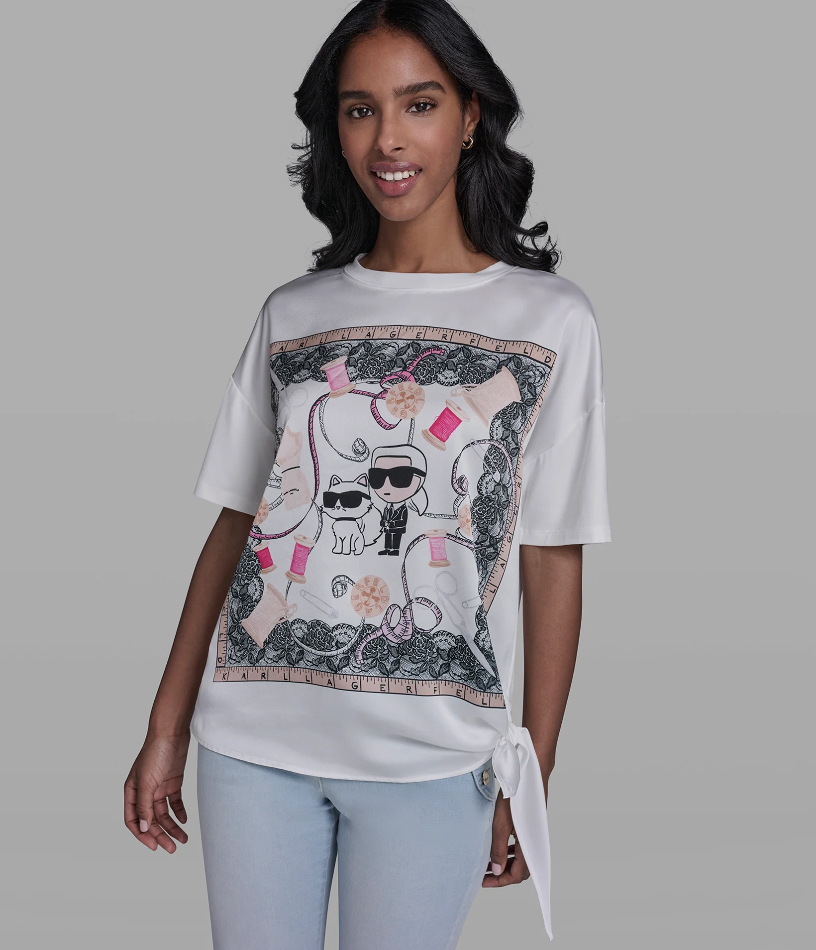 5479-cotton-and-modal-karl-et-choupette-side-tie-tee-1.webp COTTON AND MODAL KARL ET CHOUPETTE SIDE TIE TEE