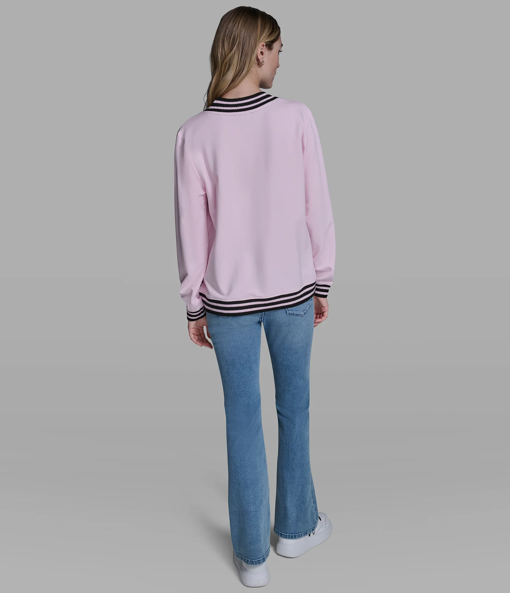 COTTON AND MODAL KARL ET CHOUPETTE SWEATSHIRT