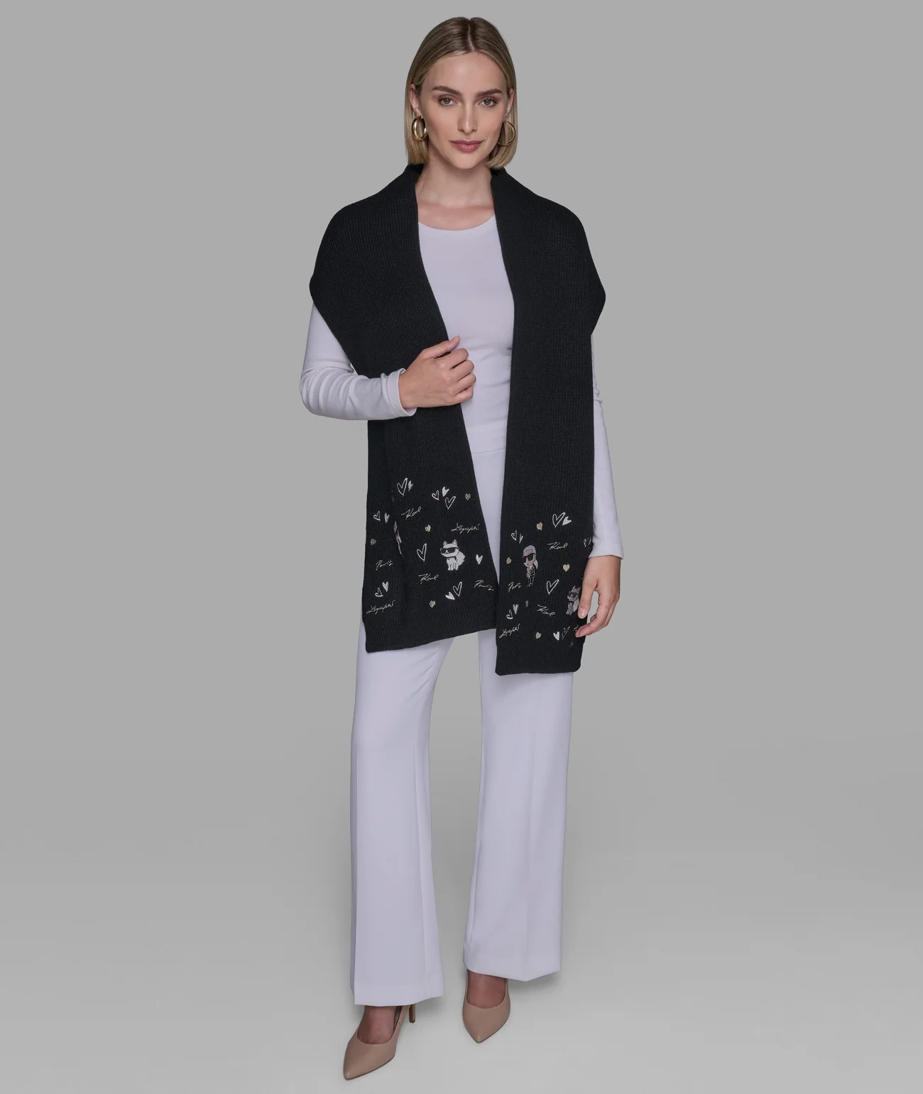 KARL ICONS SCARF