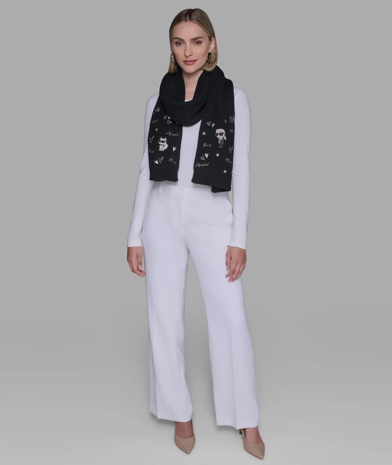 KARL ICONS SCARF