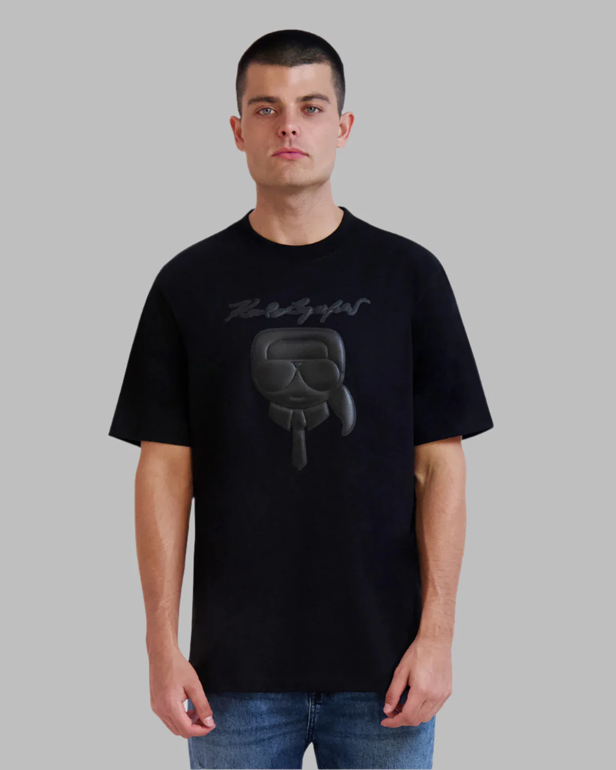 RUBBERIZED KARL HEAD TEE